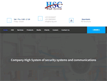 Tablet Screenshot of hsc-eg.com
